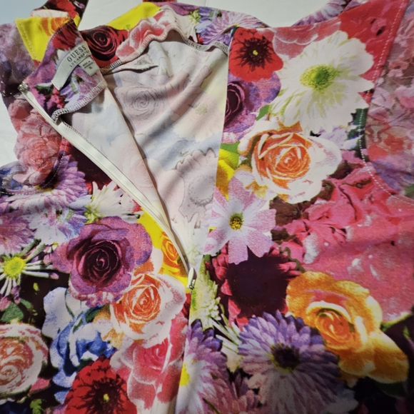 Guess Purple and Orange Bustier Tank Top - Picture 7 of 8